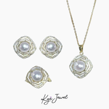  Bộ trang sức nữ Pearl Petal 