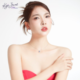  Bộ trang sức bạc Ý 925 đá xanh dương cao cấp 