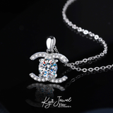  Dây chuyền nữ kim cương Moissanite Prestige 