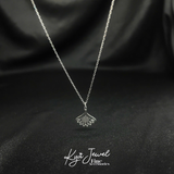  Dây chuyền nữ Crystal Ginkgo 