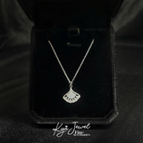  Dây chuyền nữ Crystal Ginkgo 