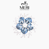  Cài áo Radiant Blue 