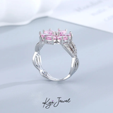  Nhẫn Pinky Floral hợp kim cao cấp 