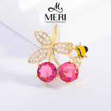  Cài áo Cherry and Bee 