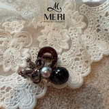  Kẹp tóc Charming Pearl Bow 
