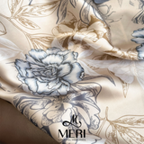  Khăn choàng Blooming Blue Rose 