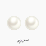  Khuyên tai nữ ngọc trai Basic 8mm 