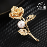  Cài áo Golden Rosebud 