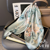  Khăn choàng lụa Blooming Garden 