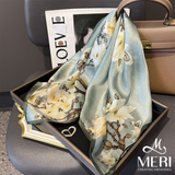  Khăn choàng lụa Plum Blossom 