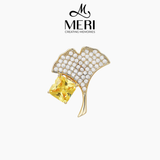  Pin cài áo Golden Ginkgo 