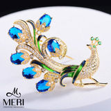  Cài áo Peacock cao cấp 