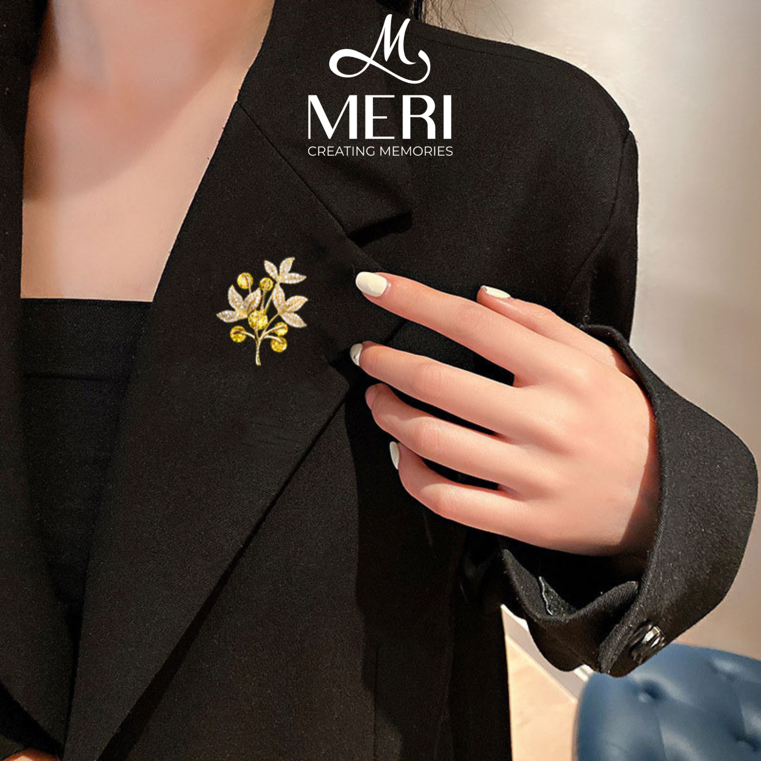  Cài áo cao cấp Leaf & Fruits 