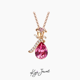  Dây chuyền nữ Golden Rose Swarovski cao cấp 