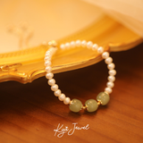  Vòng tay nữ Jade Pearl 