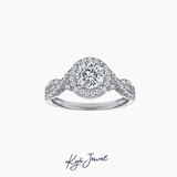  Nhẫn nữ Halo Circle 