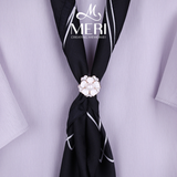  Cài khăn White Flower 