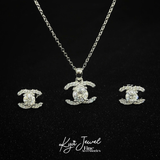  Khuyên tai nữ kim cương Moissanite Prestige 