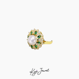  Nhẫn nữ Golden Pearl Elegance 