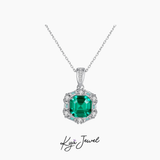  Dây chuyền nữ bạc Ý Mystic Green 