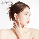  Khuyên tai nữ Twisted Floral 
