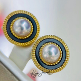  Khuyên tai nữ Vintage Pearl 