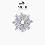  Cài áo Purple Blossom 