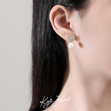  Bộ trang sức nữ Freshwater Pearl Floral 