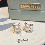  Khuyên tai nữ Modern Pearl 