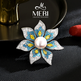  Cài áo Blue Blossom 
