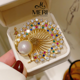  Cài áo Shimmering Peacock 