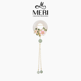  Cài áo Jade Drop Elegance 