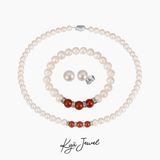  Bộ trang sức nữ ngọc trai Sweet Agate 