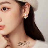  Khuyên tai nữ Twinkling Leaf Pearl 