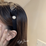  Băng đô nữ Enchanted Black Rose 