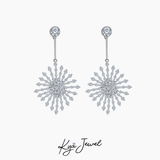  Khuyên tai nữ Snowflake Sparkle 