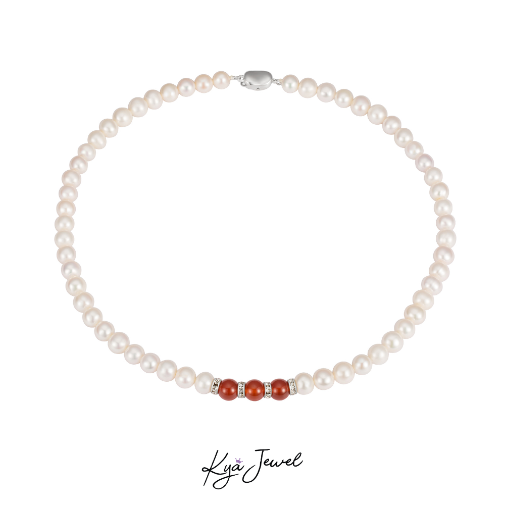  Bộ trang sức nữ ngọc trai Sweet Agate 