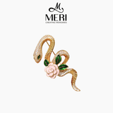  Cài áo Serpent Rose 