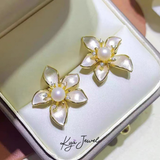  Khuyên tai nữ Blooming Pearl 