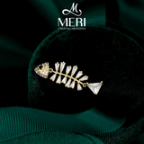  Pin cài áo Fishbone 