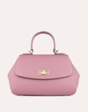  TÚI NỮ DA BÒ 9TTBM123P27-Hồng tím 