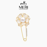  Kim cài áo Peony sang trọng 