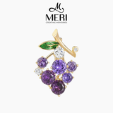  Cài áo Grape xinh xắn 