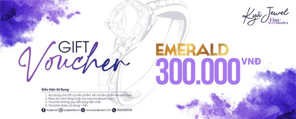 Gift voucher Emerald 300.000VNĐ