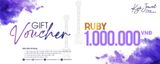  Gift voucher Ruby 1.000.000VNĐ 