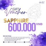  Gift voucher Sapphire 600.000VNĐ 