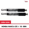 Bộ giảm xóc sau xe máy Wave cá Ф 10 Daichi dành cho xe Honda Wave Cá màu đen