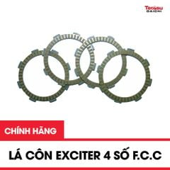 Lá côn Exciter 4 số F.C.C (4 lá/bộ) dành cho xe Yamaha Exciter