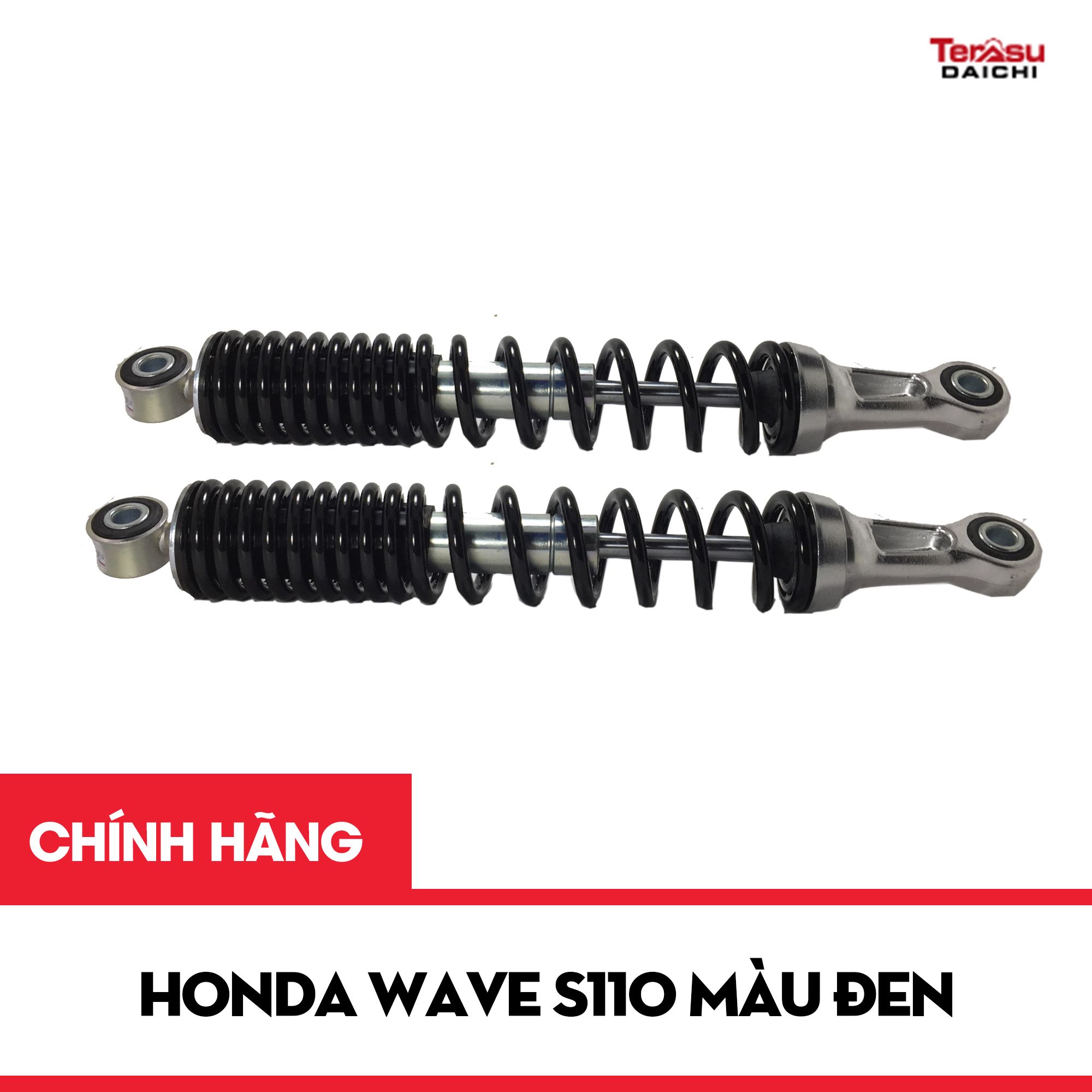 Bộ giảm xóc sau xe máy Wave S110 màu đen chính hiệu Daichi Việt Nam giá tốt nhất tại thị trường Hà Nội