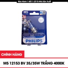 Bóng Đèn Xe Máy Siêu Sáng  M512153BV 35/35W Ánh Sáng Trắng 4000k